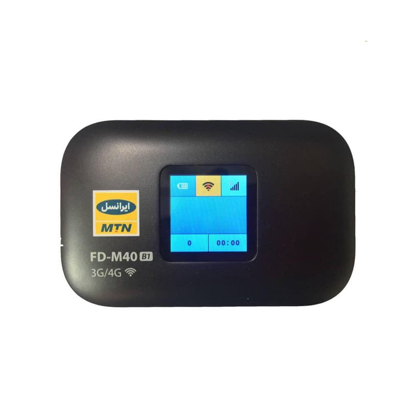 مودم 4.5G قابل حمل ایرانسل مدل FD-M40 به همراه سیم کارت دائمی ایرانسل و 20 گیگ اینترنت 6 ماهه