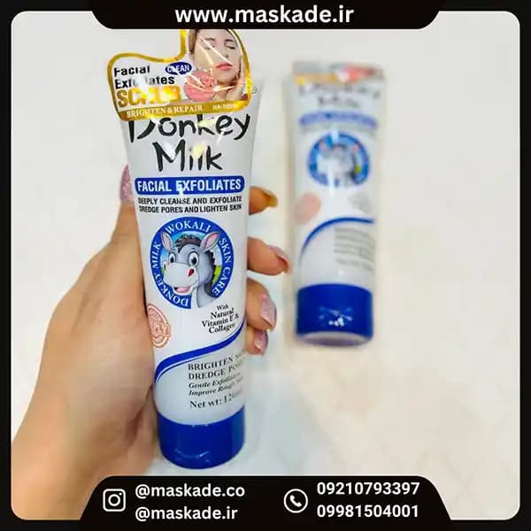 اسکراب شیر الاغ تیوپی ووکالی