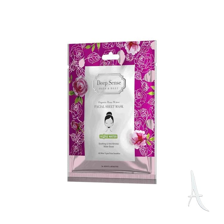 ماسک صورت نقابی گلاب دیپ سنس مناسب انواع پوست