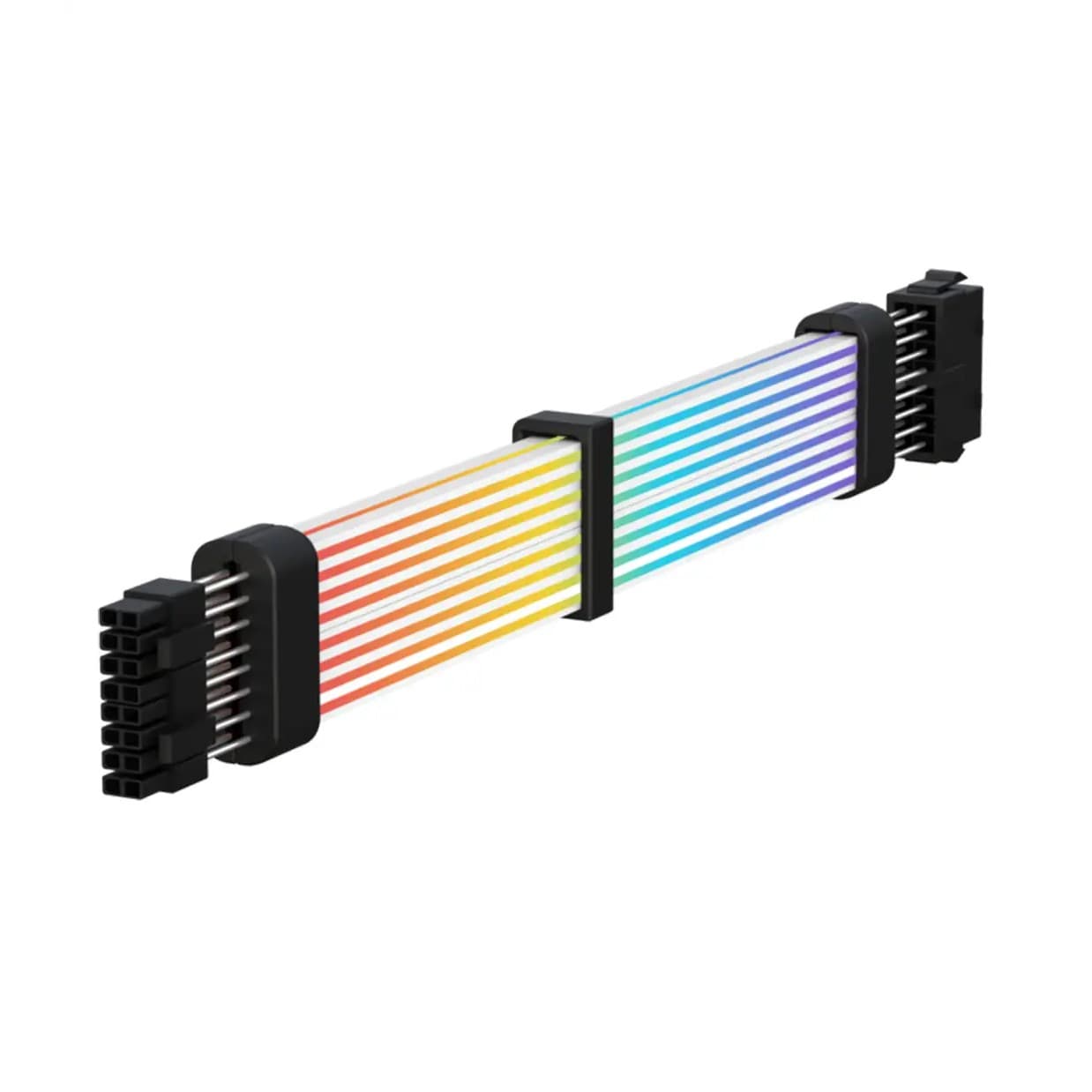 کابل اسلیو گیم مکس GAMEMAX ARGB Extension 2×8-pin GPU Sleeve BLACK