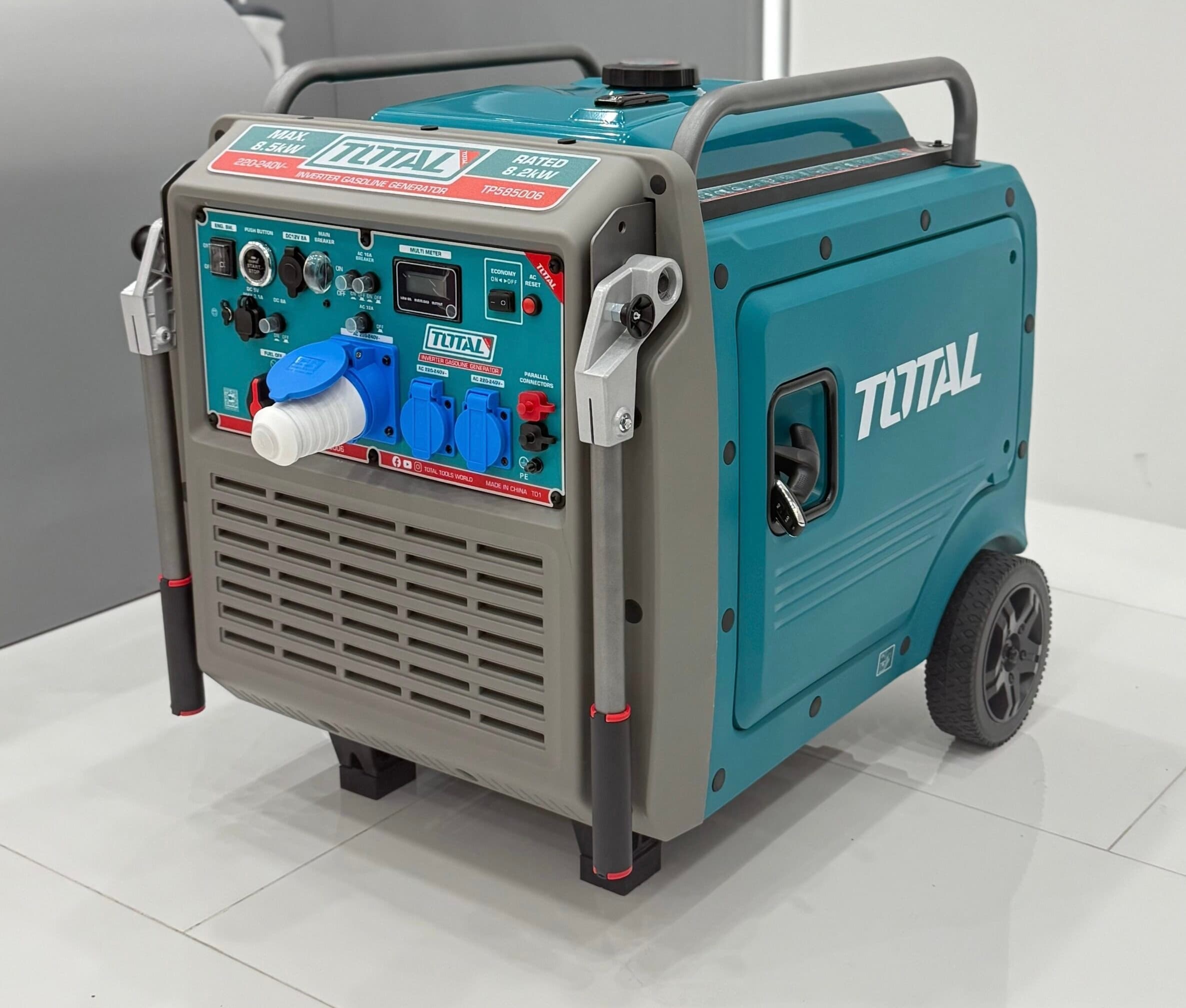 موتور برق 8.5 کیلووات سایلنت ریموت استارت توتال اصل مدل TP585006