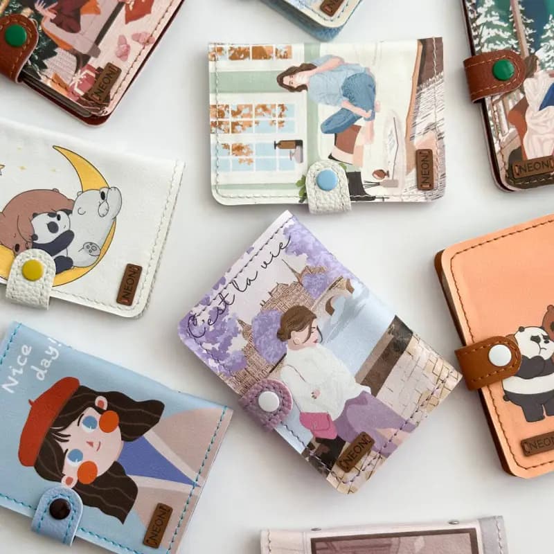 کیف مدارک طرح دخترانه