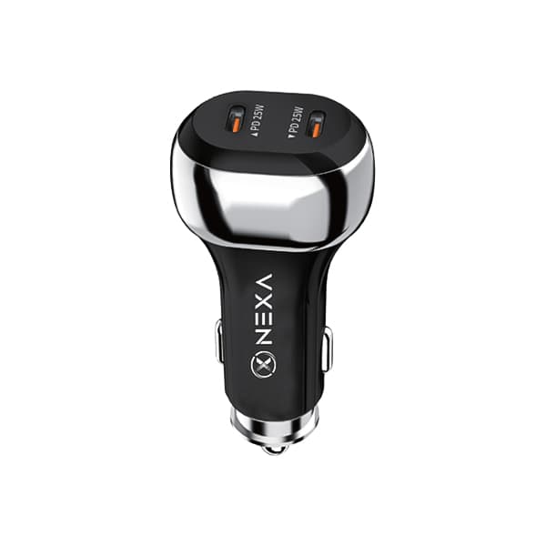 شارژر فندکی Nexa 2USB-C PD 50W مدل R225