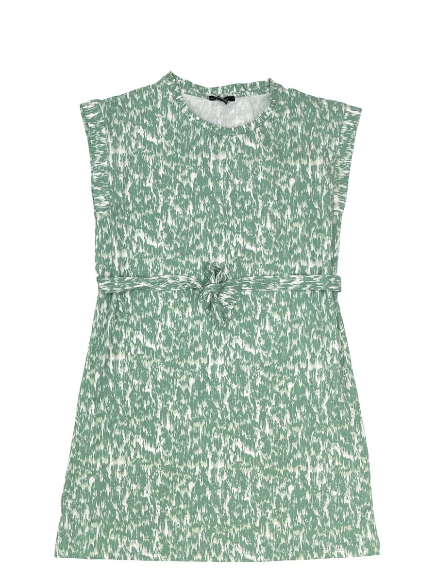 پیراهن زنانه یقه گرد چاپ اکولوژیکی برند اسمارا کد b4378