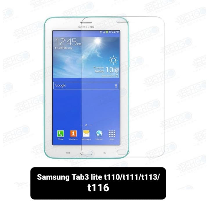 گلس شیشه ای تبلت Samsung Tab3 lite t110/t111/t113/t116
