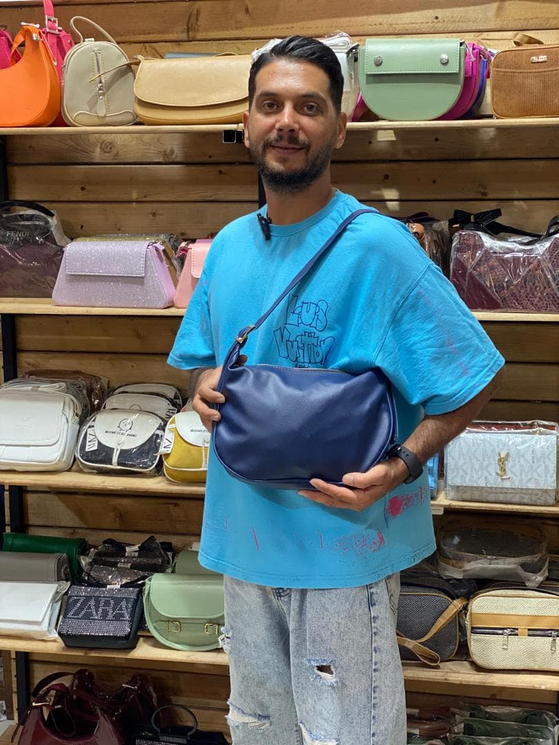 ساک دوشی هلالی بزرگ_ کد 449