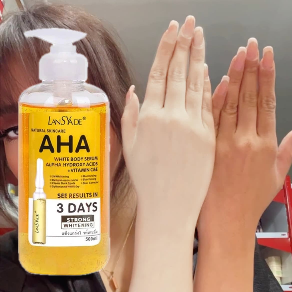 سرم سفید کننده بدن AHA - سرم aha