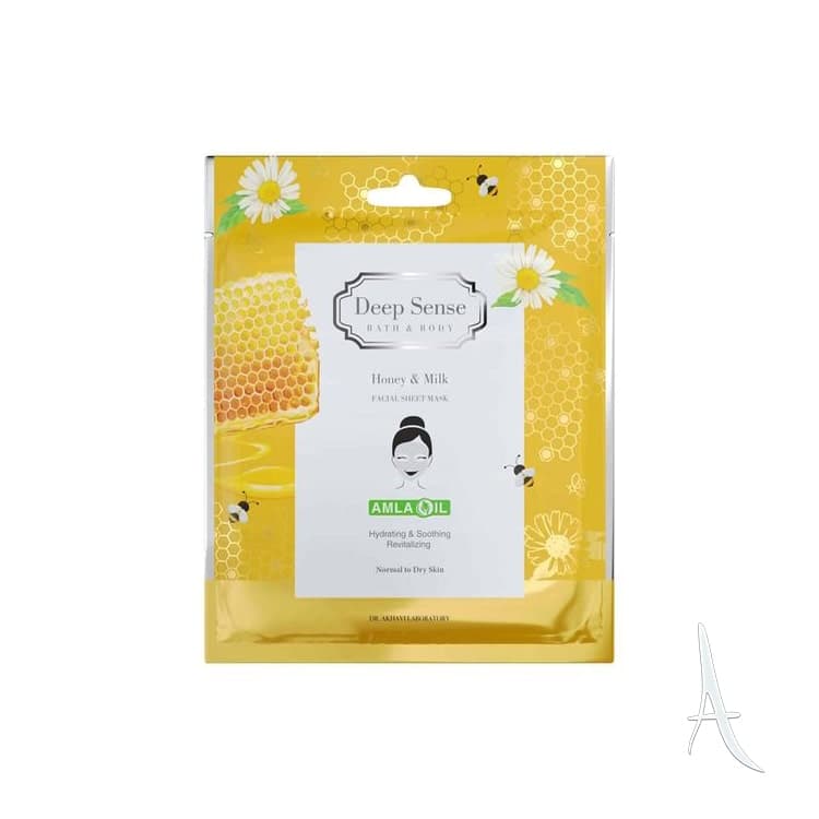 ماسک صورت نقابی شیر و عسل دیپ سنس