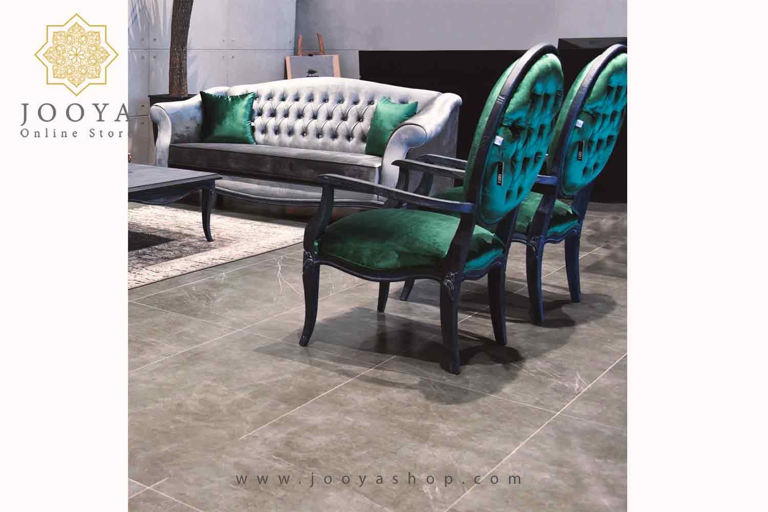 ست 8 نفره مبل کلاسیک لاپند و غذاخوری 6 نفره سبز