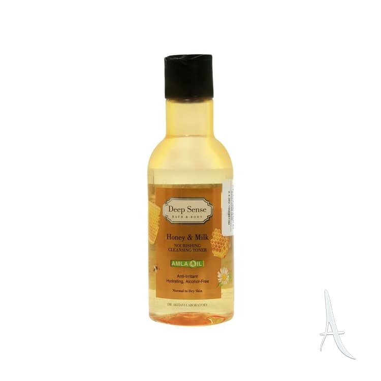 تونر پاک کننده و مرطوب کننده شیر و عسل دیپ سنس