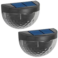 چراغ دیواری (سولار) خورشیدی 2 عددی