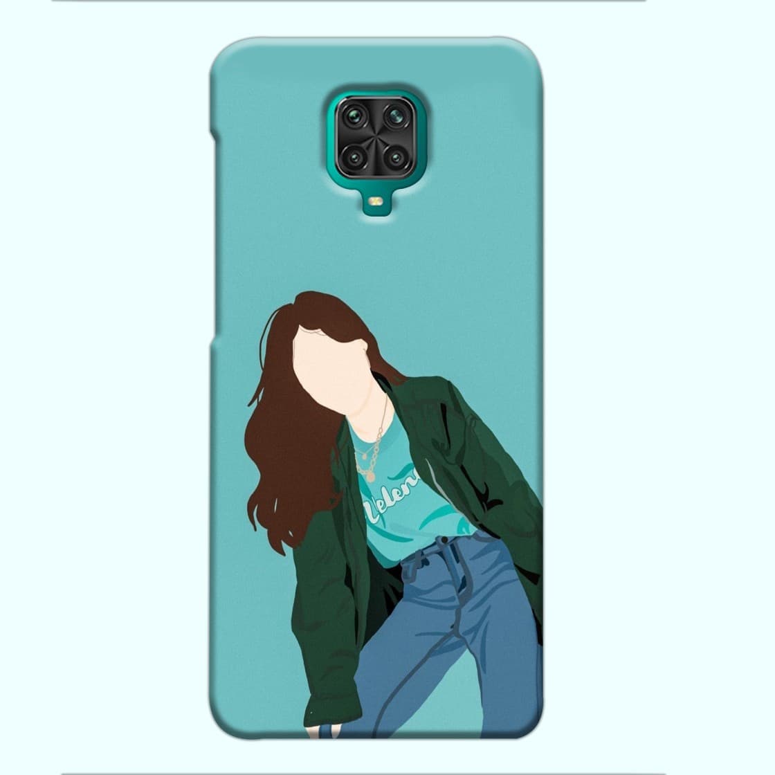 قاب گوشی شیائومی Redmi Note 9 Pro / 9S طرح دخترانه