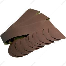 پک 12 عددی کاغذ سنباده گرد و نواری شپخ مدل 7903302601 مناسب برای مدل های BTS800 / BTS900