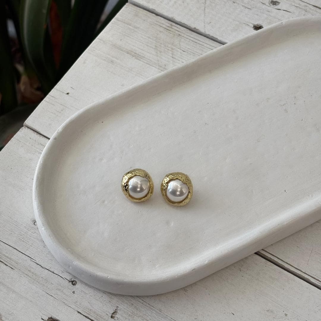 گوشواره مرواریدی کد E310