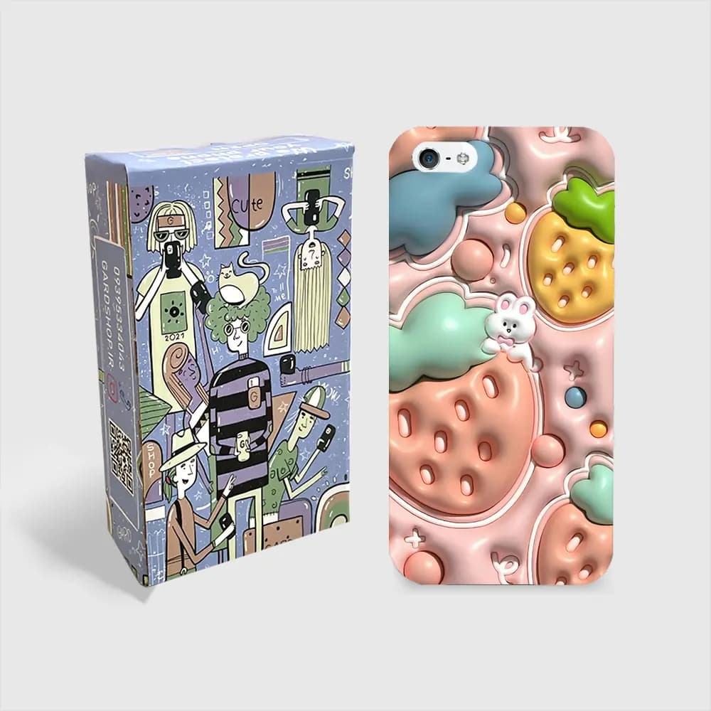 کاور گارد قاب مناسب برای گوشی موبایل Iphone 5 -کدG10059