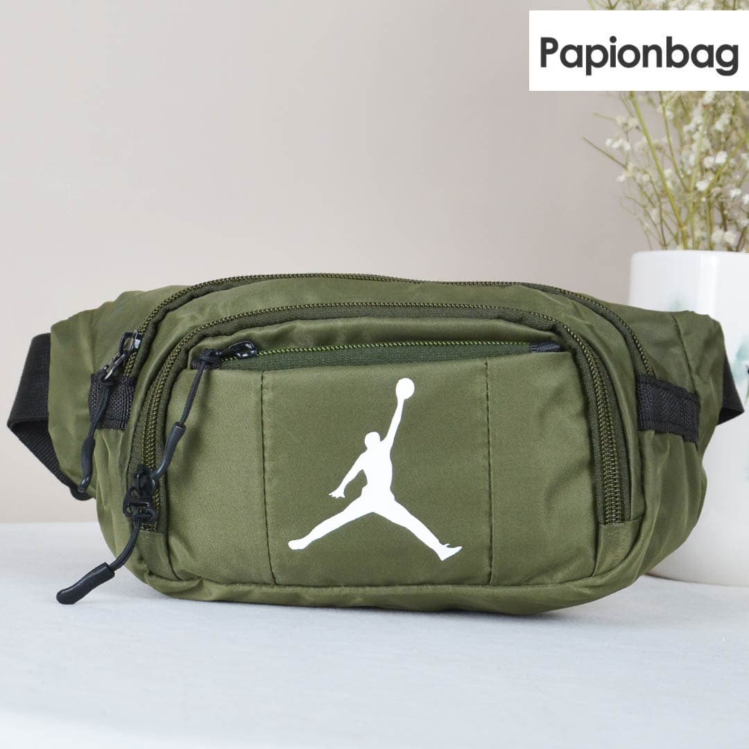 کیف کمری اسپرت سبز نایک و جردن کد1253