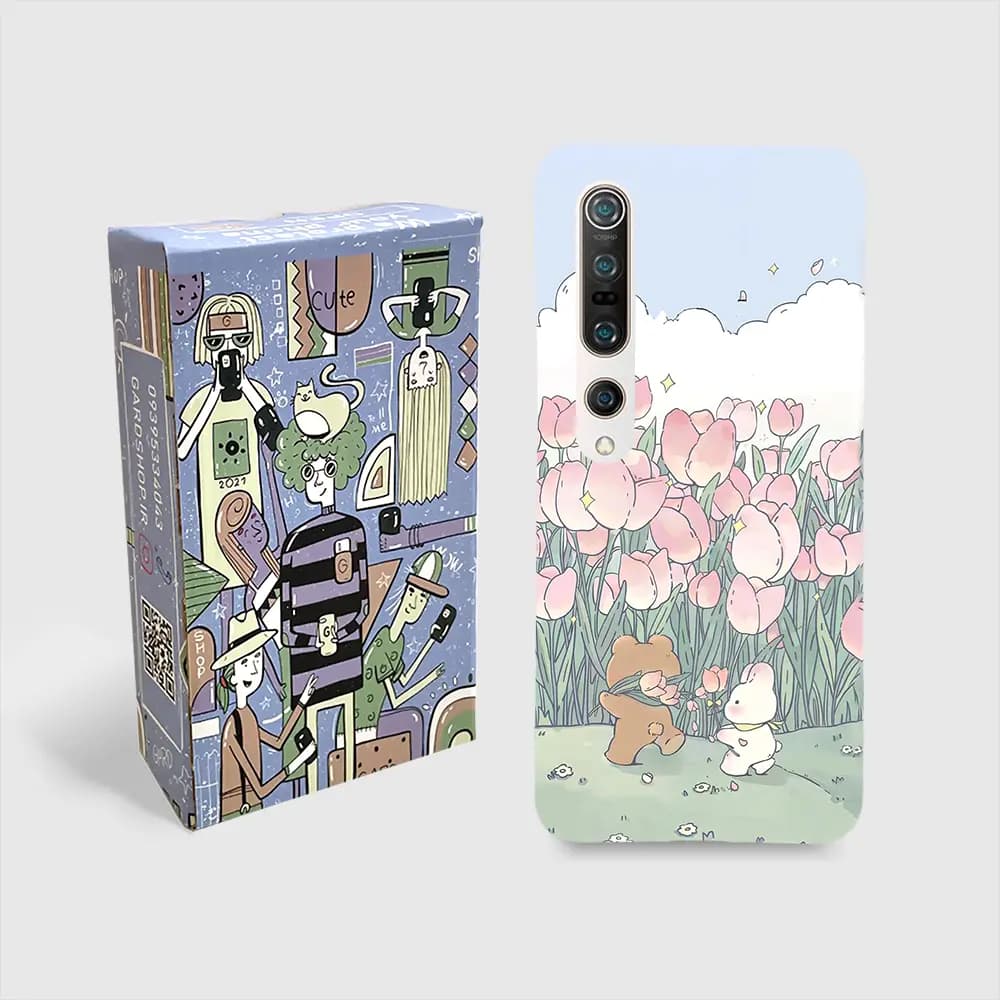 قاب گوشی شیائومی Mi 10 / 10 Pro طرح گل و پروانه