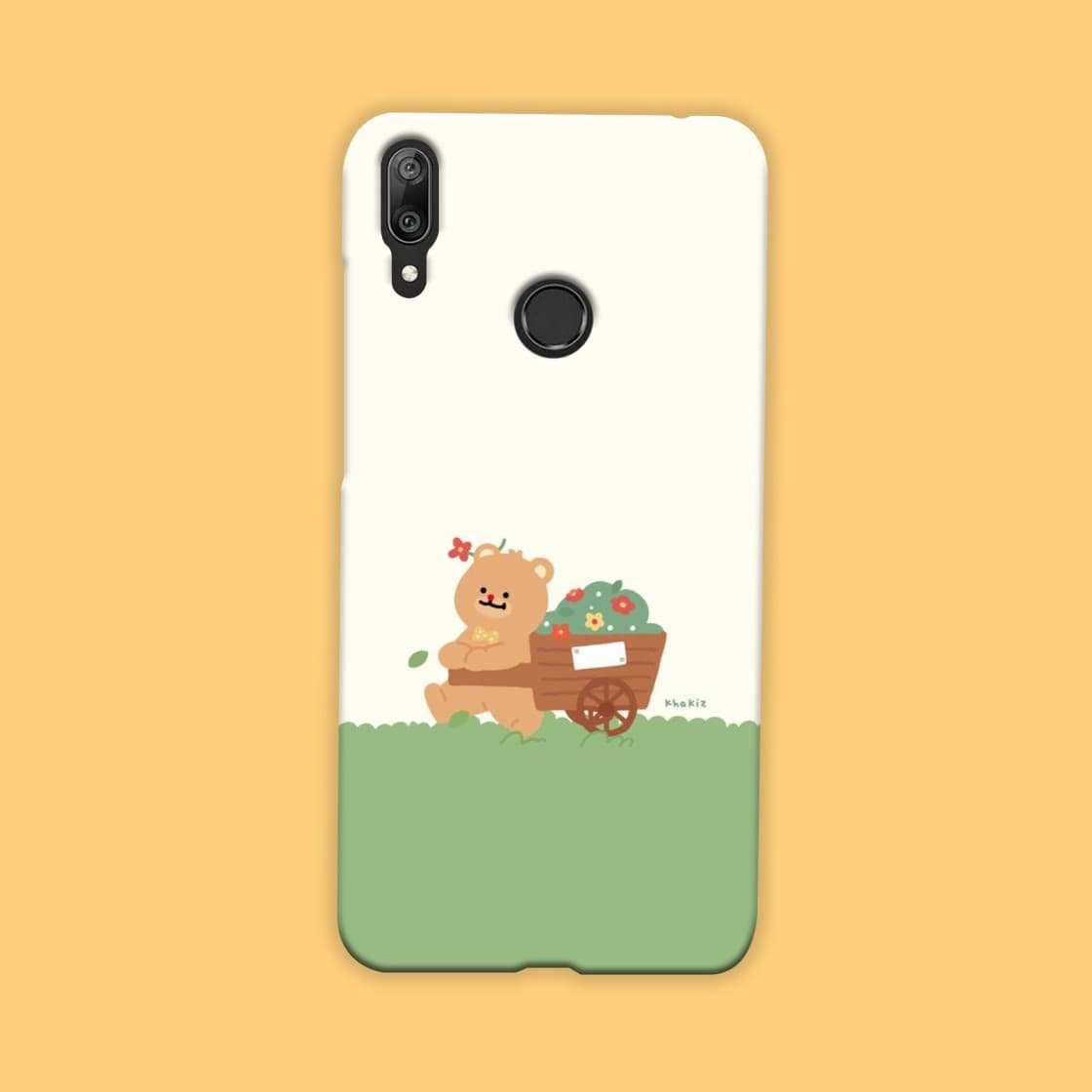 قاب گوشی هواوی Y7 2019 طرح خرسی بامزه