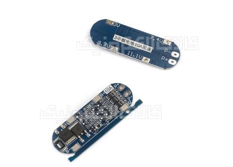 ماژول محافظ شارژر لیتیومی 3 سل با جریان 10 آمپر