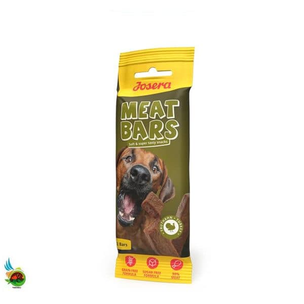 تشویقی میت بار جوسرا سگ طعم بوقلمون Josera meat bars with turkey وزن ۴۰ گرم