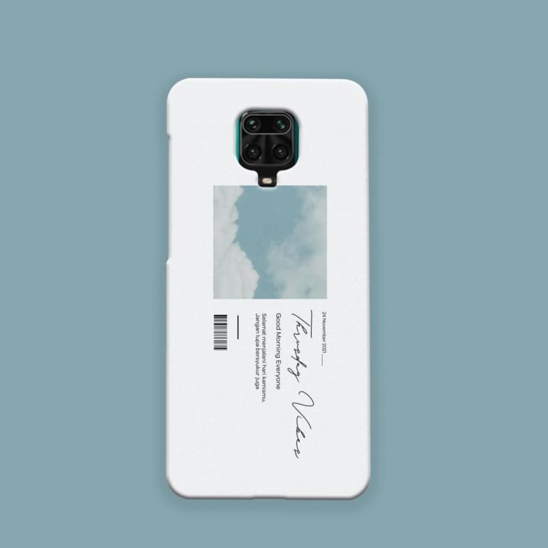 قاب گوشی شیائومی Redmi Note 9S / 9 Pro / 9 Pro Max طرح تایپوگرافی