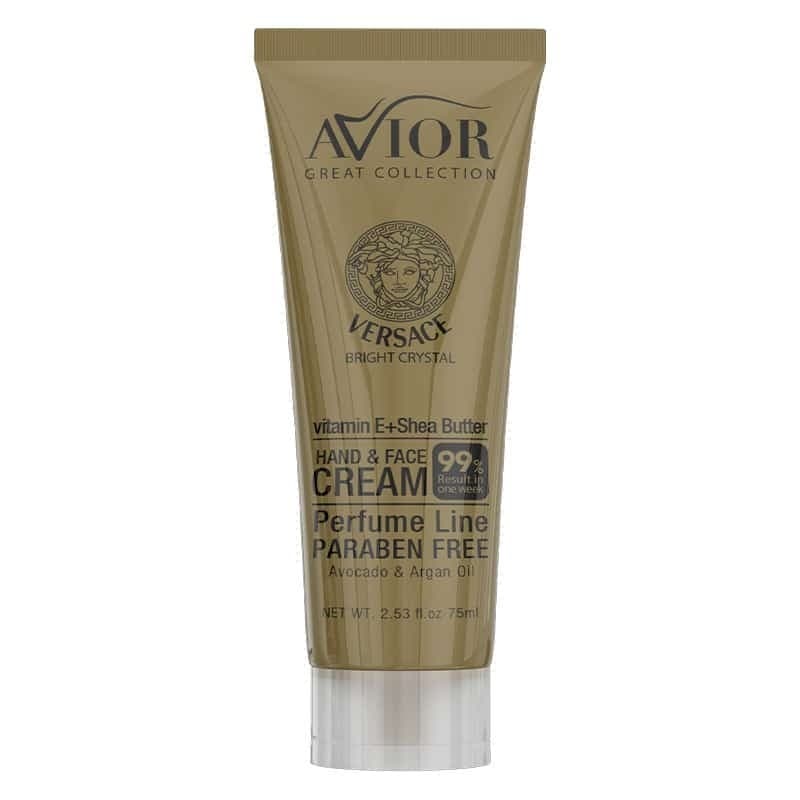 کرم دست و صورت اویور رایحه Versace Bright Crystal حجم 75 میل