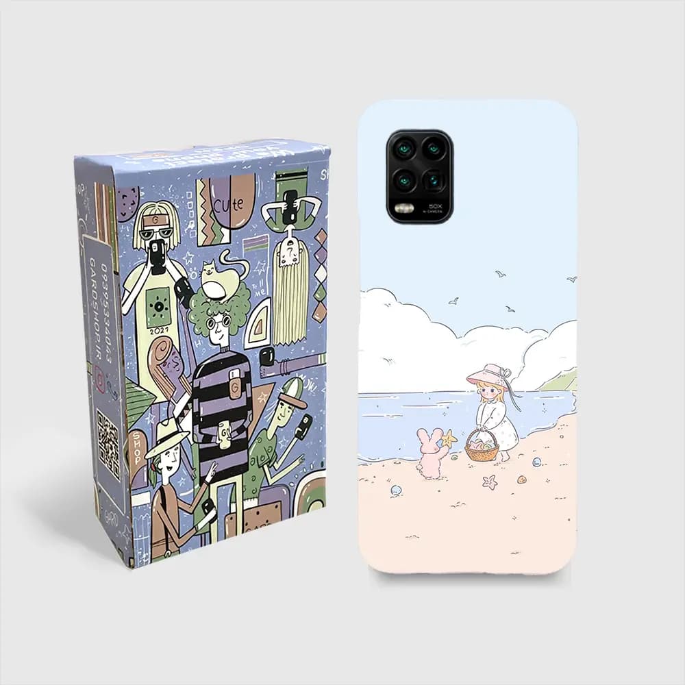 قاب گوشی شیائومی Mi 10 Lite طرح دخترانه ضد ضربه مات