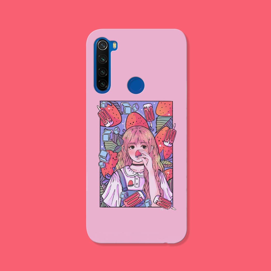 قاب گوشی شیائومی Redmi Note 8 طرح دخترانه