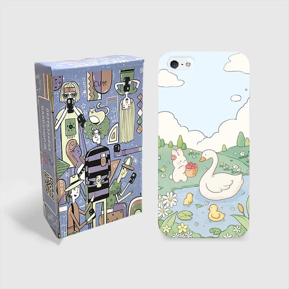 کاور گارد قاب مناسب برای گوشی موبایل Iphone 5 -کدG10003