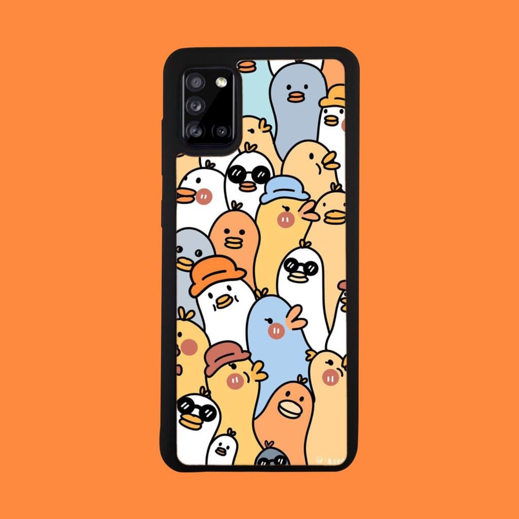 قاب گوشی سامسونگ A31 طرح پترن دخترانه