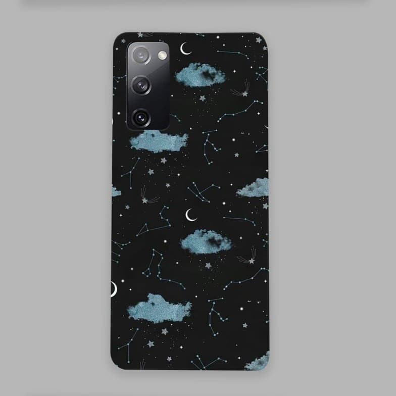 قاب گوشی سامسونگ S20 FE طرح ابر و کهکشان