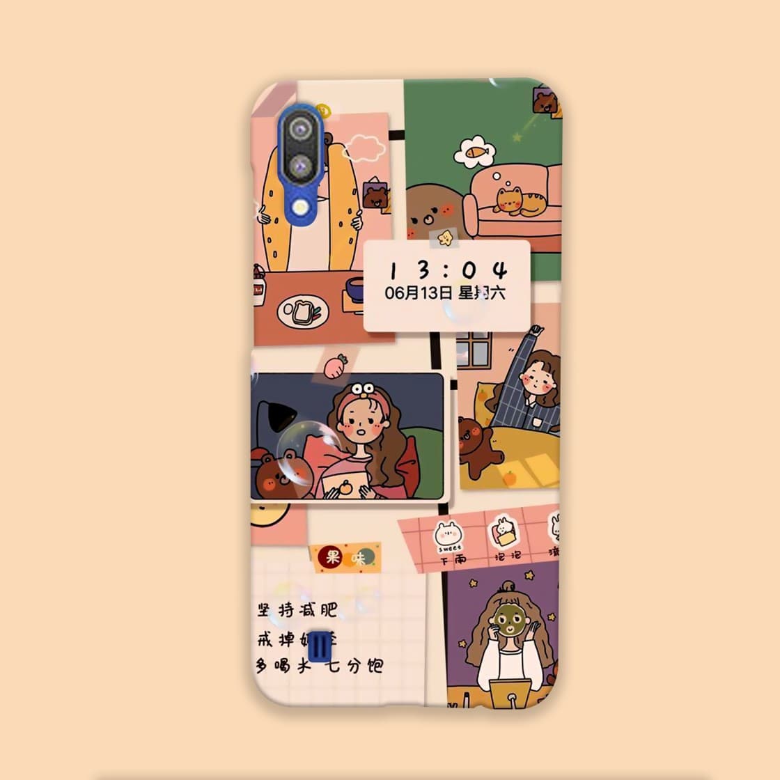 قاب گوشی سامسونگ M10 | طرح پترن