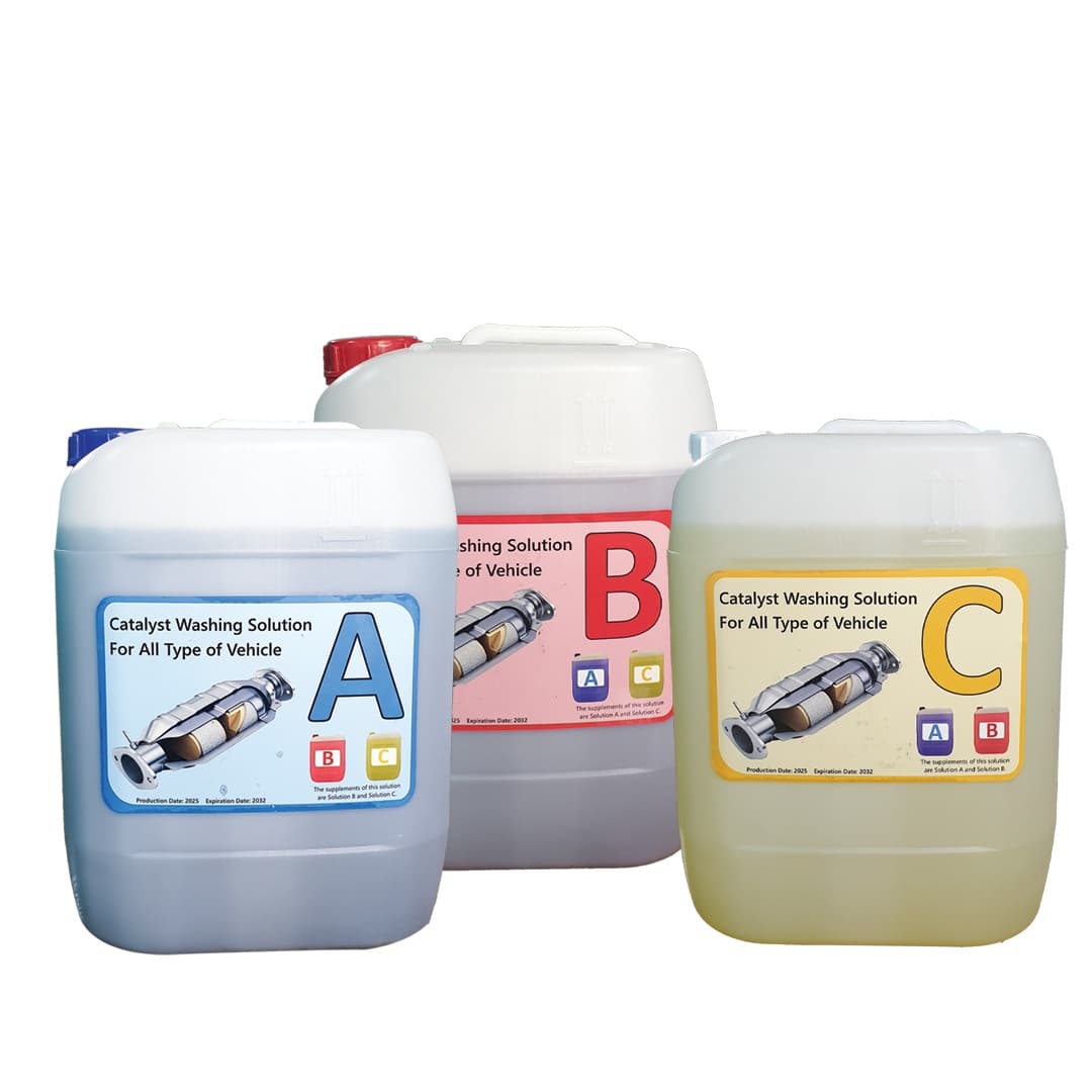 مایع شستشوی کاتالیزور سه مرحله ای خودرو مدل 12108