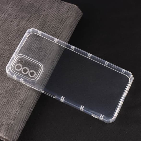 قاب ژله ای شفاف محافظ لنزدار Samsung A02s