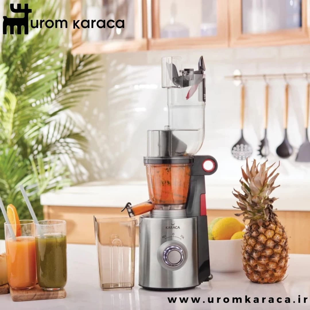آبمیوه و مرکبات گیری کاراجا Slow Juicer