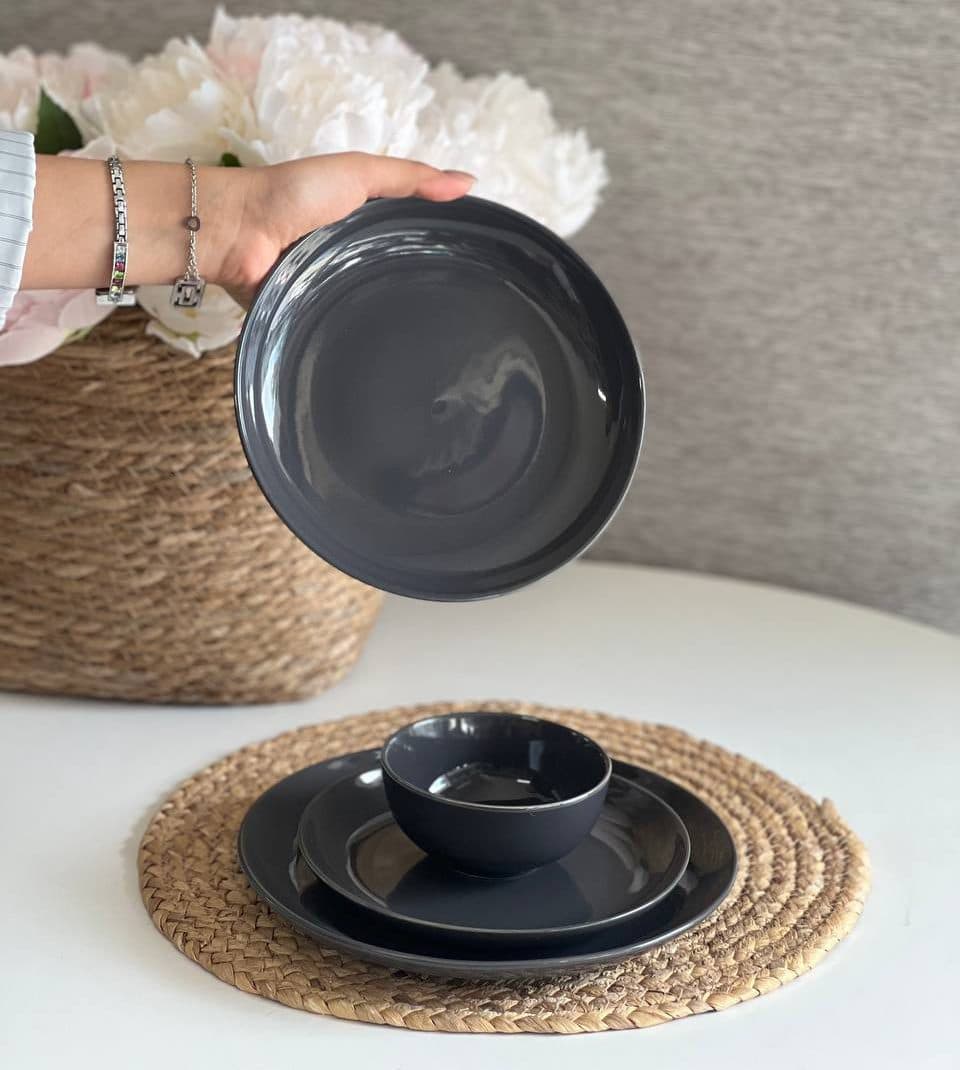 سرویس غذاخوری تک نفره طرح ایکیا – رنگ دلفینی