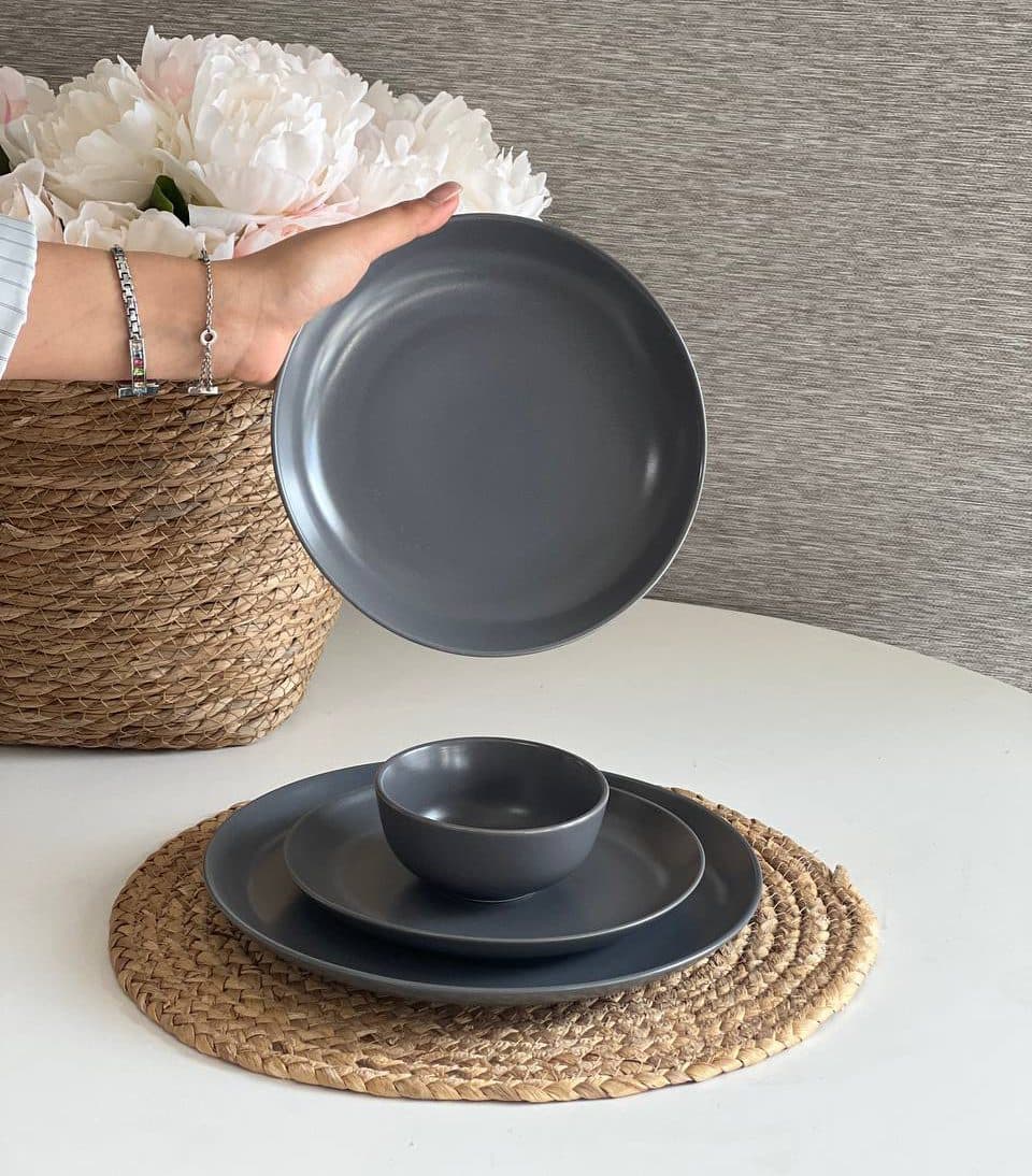 سرویس غذاخوری تک نفره طرح ایکیا – رنگ ری اکتیو فیلی