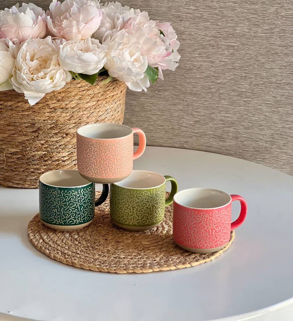 ماگ سرامیکی طرح پیچشی دنی هوم