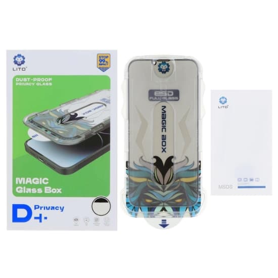گلس گوشی موبایل شفاف لیتو مدل Magic Glass Box - Privacy