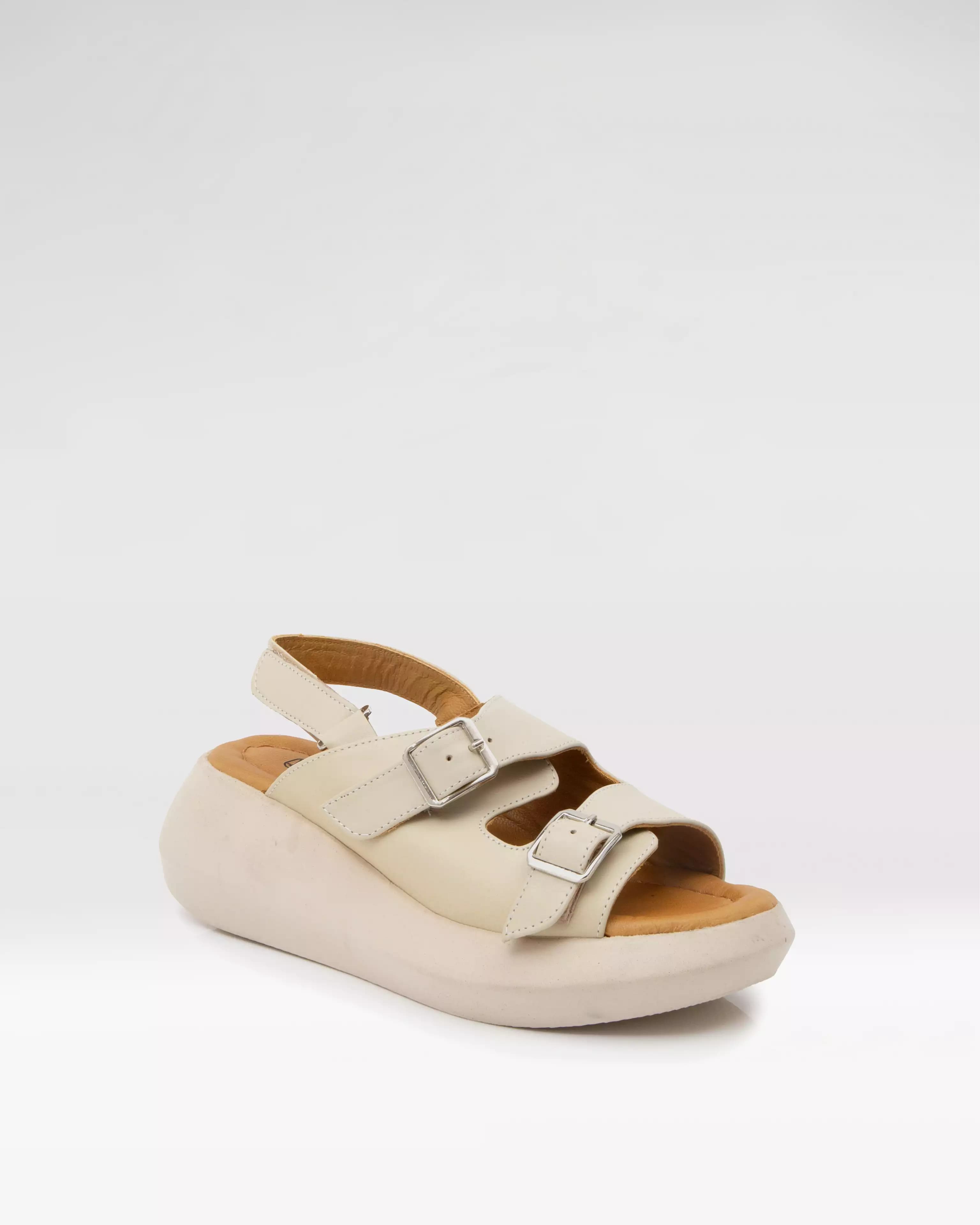 صندل زنانه چرم (کد 8814)