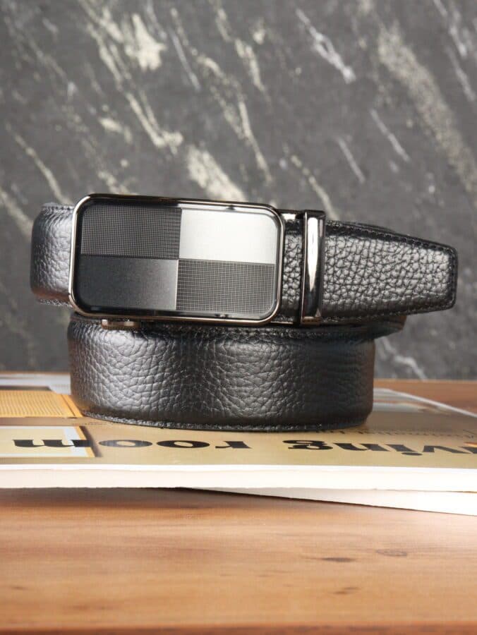 کمربند چرم طبیعی مردانه بیورا مدل ریلی km031