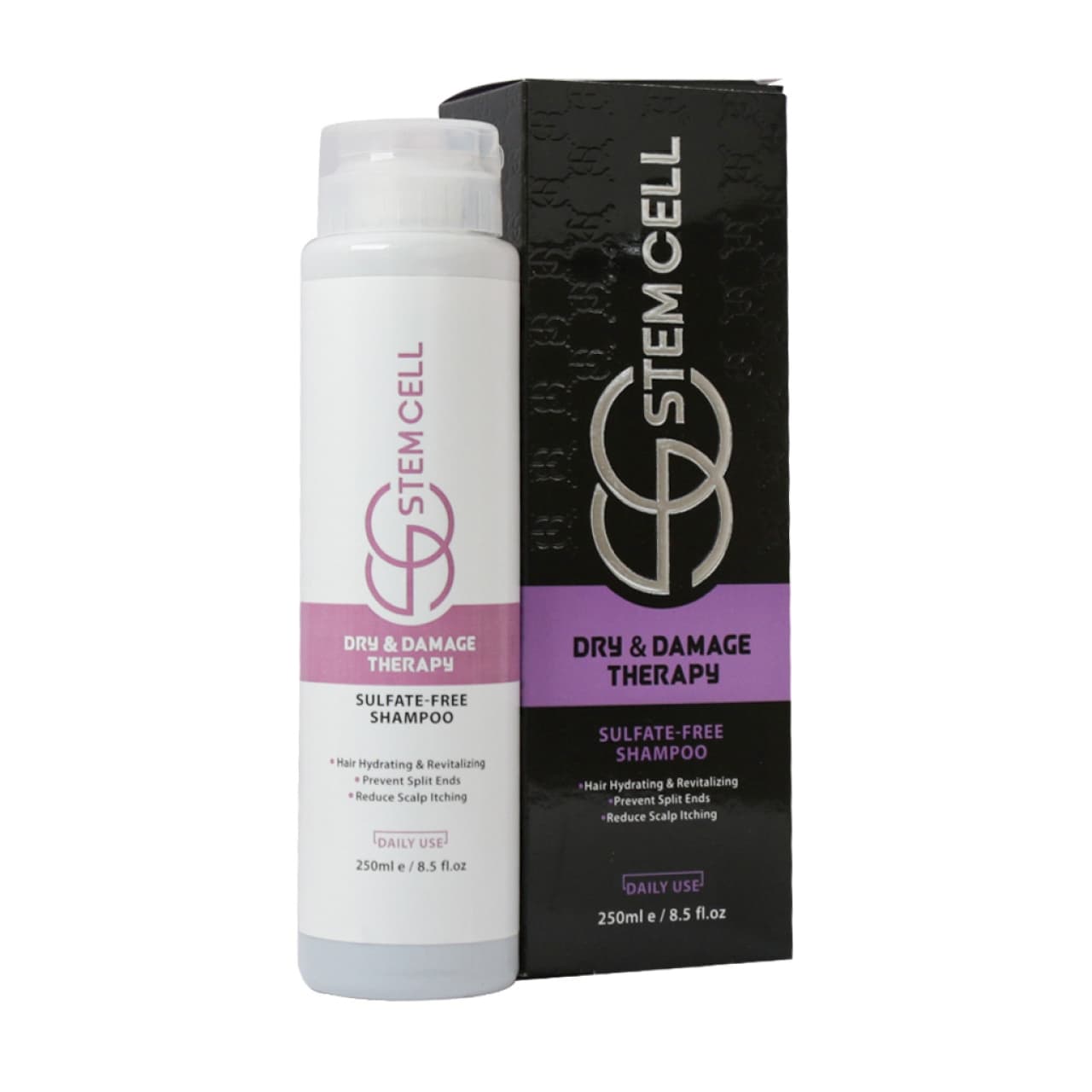 شامپو موهای خشک استم سل حجم ۲۵۰ میلی لیتر