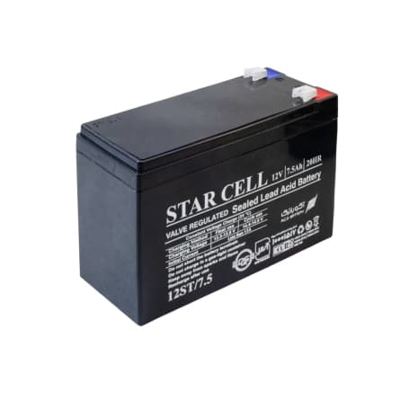 باتری خشک 12 ولت 7.5 آمپر ساعت مارک Star Cell