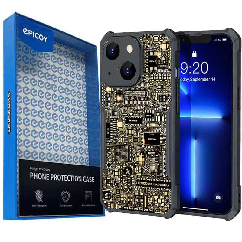 کاور گوشی اپل iPhone 13 – 14 اپیکوی مدل Xundd Gold