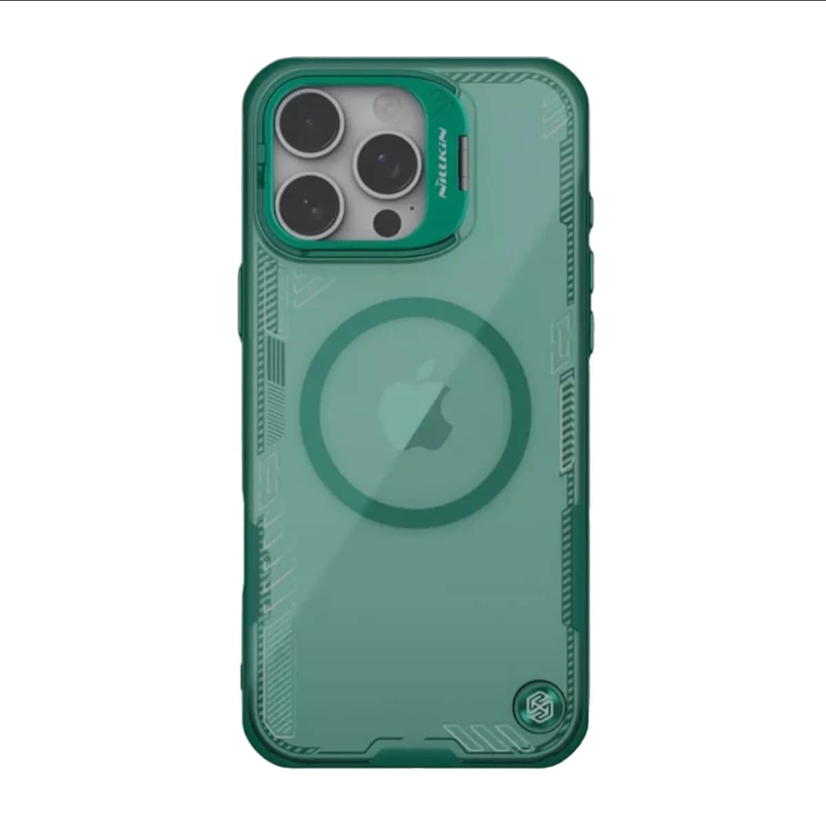 کاور گوشی اپل iPhone 16 Pro Max نیلکین مدل Iceblade Prop Frame Camera MagSafe