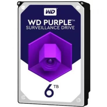هارددیسک اینترنال وسترن دیجیتال مدل Purple WD60EJRX ظرفیت 6 ترابایت