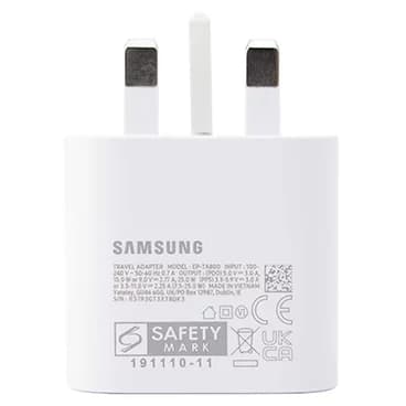 پک شارژر دیواری سامسونگ 25 وات مدل EP-TA800
