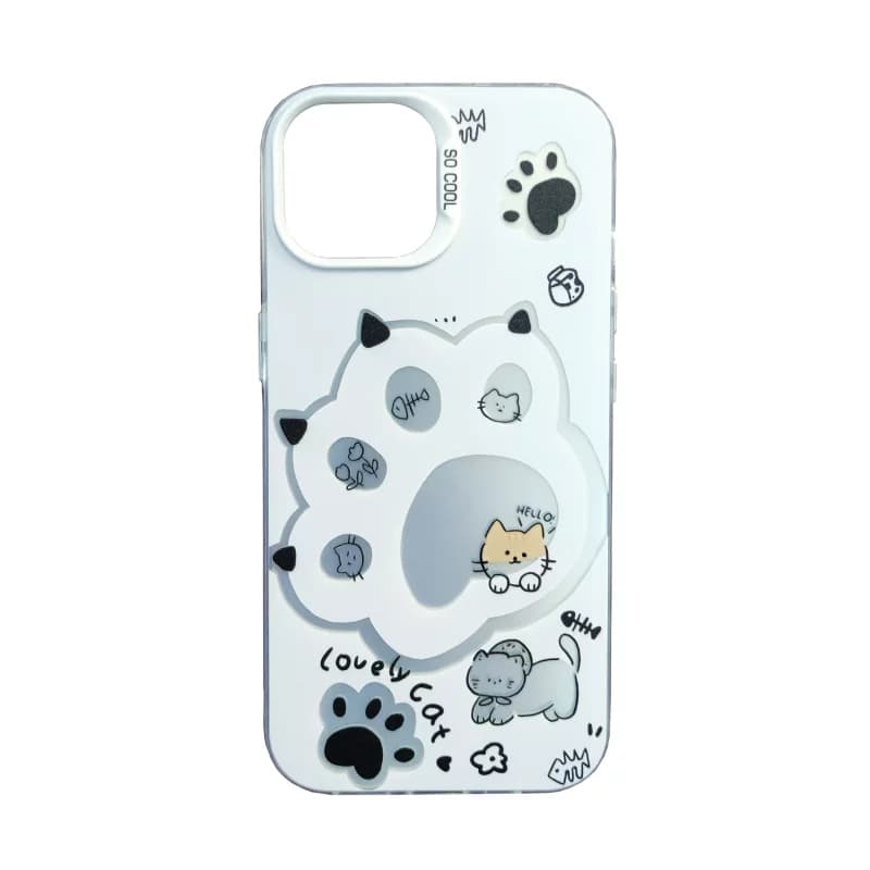 کاور گوشی اپل iPhone 15 مدل So Cool طرح پنجه گربه