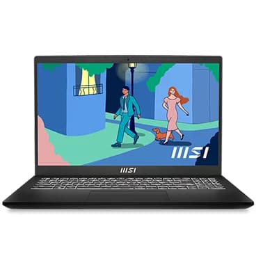 لپ تاپ ام اس آی 15.6 اینچی مدل MODERN 15 B12M i7 1255U 16GB 512GB