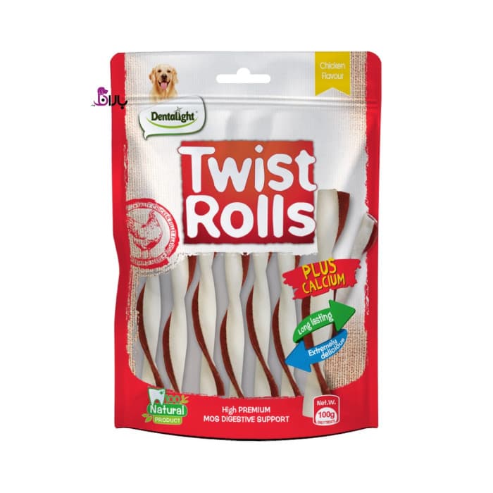 تشویقی مدادی سگ دنتالایت مرغ و کلسیم